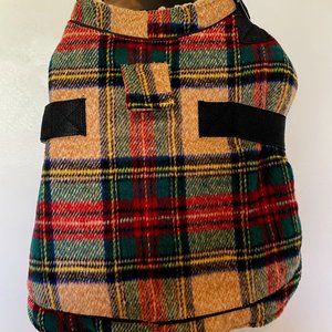 Hotel Doggy Plaid Fleece Jacket